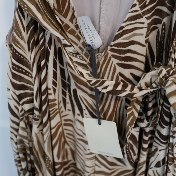 DRESS FORUM LOS ANGELES Palm Leaves Jumpsuit - Picture 2 of 3